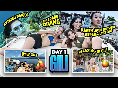 DARI BALI KE GILI BUAT FREEDIVING!!! - VLOG