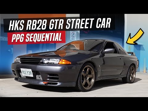 NISSAN R32 GTR | PPG sequential | HKS T04Z | HKS 2.8L | HKS V-CAM | STREET CAR
