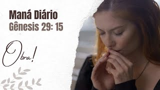Maná Diário - Obra - Genesis 29:15