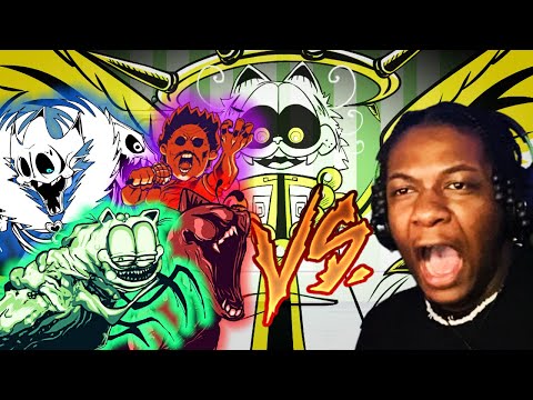 THE VS GOREFIELD MOD IS CRAZY!! [ VS GOREFIELD v2 ] FNF MOD