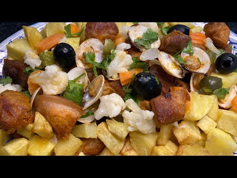 Carne de porco à alentejana!!👌😄🐷🐖