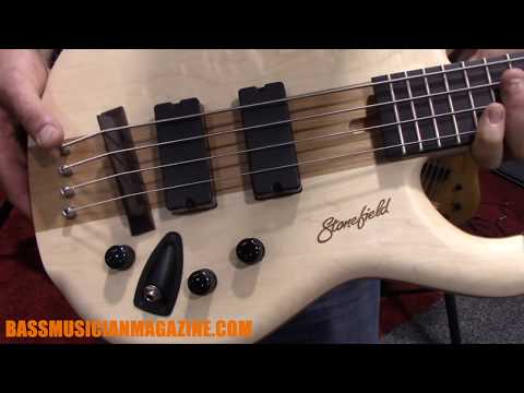 Bass Musician Magazine NAMM 2018 -  Stonefield Musical Instruments
