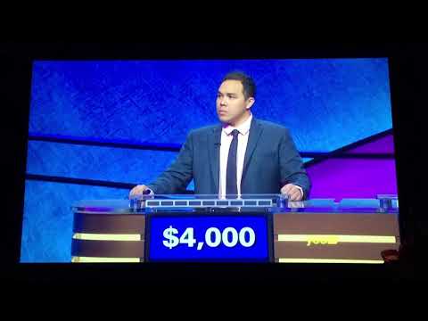 Jeopardy (1/8/19), SCORE change before the start of Double Jeopardy