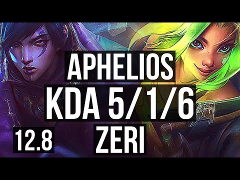 APHELIOS & Nautilus vs ZERI & Renata Glasc (ADC) | 70% winrate, 5/1/6 | KR Master | 12.8