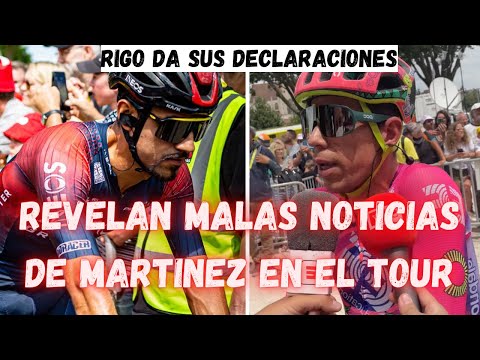 REVELAN LA RAZON DE LA PALIDA DE MARTINEZ/URAN DA SUS DECLARACIONES EN LA ETAPA 9 DEL TOUR