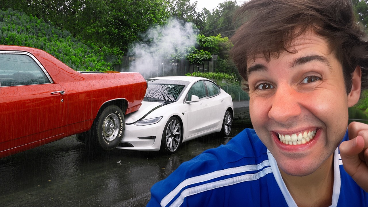 Caught my own car accident on camera