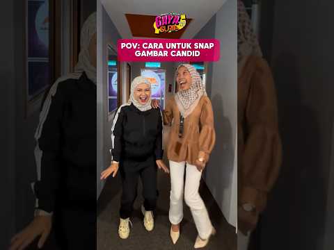 Gambar candid tak pernah tak cantik, Cik Piah pula kan 😂 #suriafm