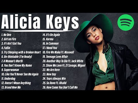 AliciaKeys - Greatest Hits 2021 | TOP 100 Songs of the Weeks 2021 - Best Playlist Full Album