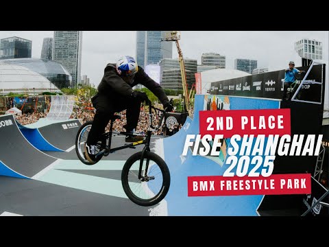 RIM NAKAMURA - 2ND PLACE - UCI BMX FREESTYLE WORLD CUP FINAL - FISE SHANGHAI 2025