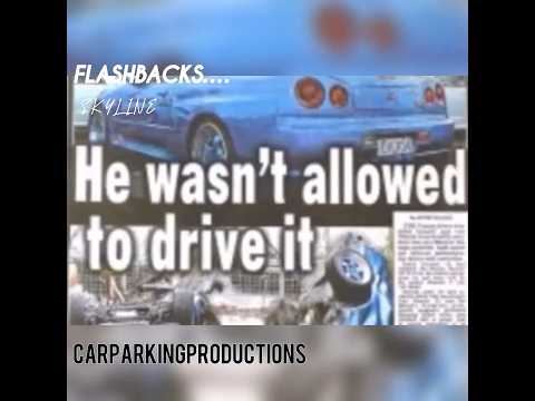 NISSAN SKYLINE  R34 FLASHBACKS. #shorts