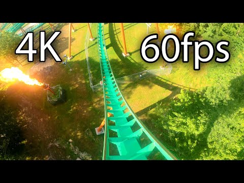 Front row point of view footage of Medusa