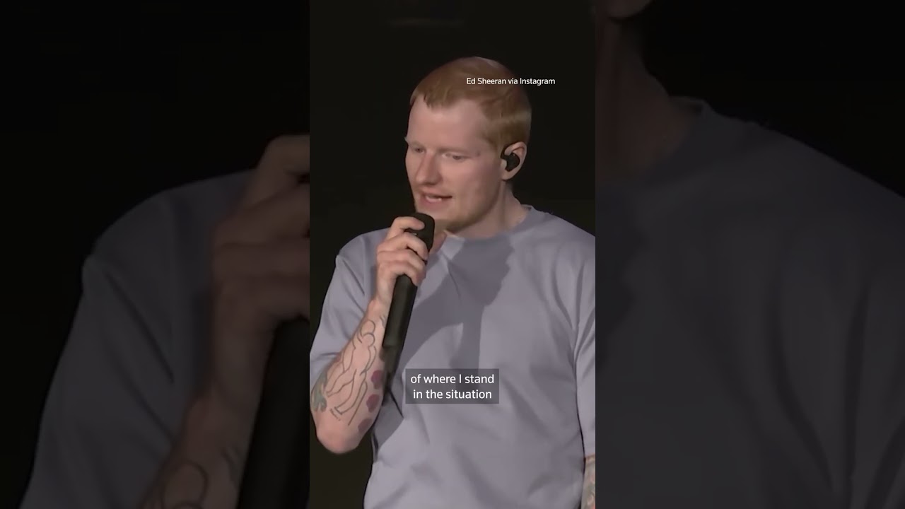 Ed Sheeran apologizes for Macklemore controversy - YouTube