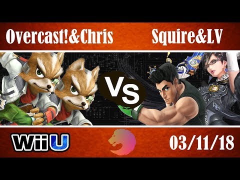 Overcast! & Chris (R) vs. Squire & LightVoid (G) - Losers Finals - TSS#1 WiiU Doubles
