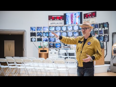 Adam Savage Tours Tom Sachs' Space Program Exhibit! Video