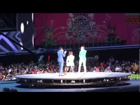 [fancam] 120818 SMT in Seoul - Changmin  Kyuhyun Taemin- Just the way you are
