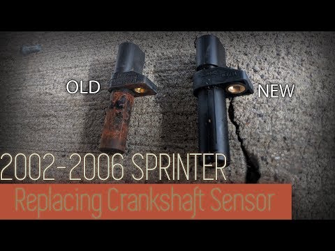 How to Change Crankshaft Sensor in a T1N Sprinter! | Sprinter Van Maintenance | Project Vagrant
