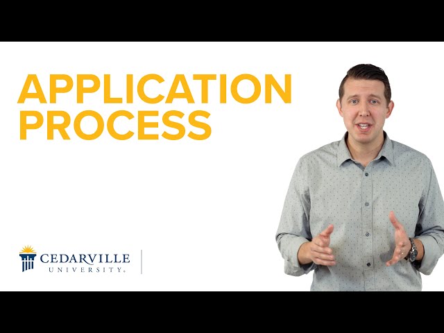 Thumbnail for video titled: Applying to Cedarville