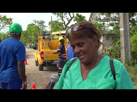 Continúan las acciones recuperativas eléctricas en Palma Soriano