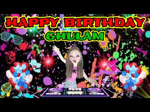 happy birthday ghulam 🎂 | ahns birthday studio |