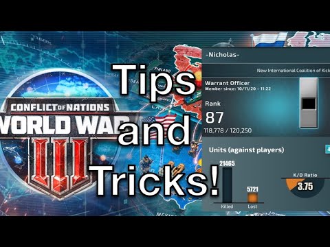 Conflict of Nations WW3 - Tips and Tricks / How to Play Better #1