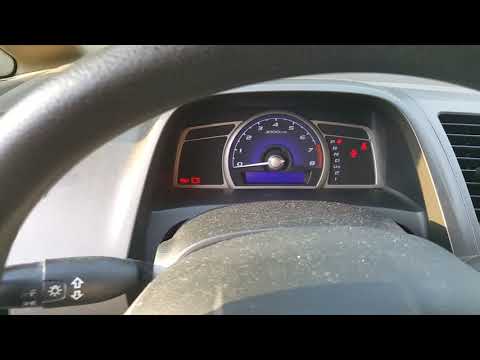 Resetear la luz de aceite de un honda civic del 2006 al 2011