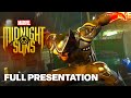 Marvel's Midnight Suns Full Presentation | Disney & Marvel Games Showcase