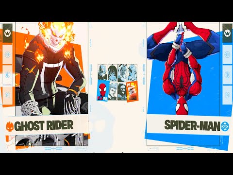 MARVEL Tokon: Fighting Souls - Character Select Screen