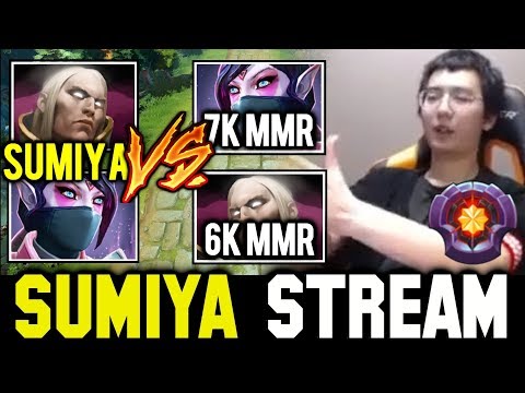 How SUMIYA Invoker vs 7K MMR TA, and vice versa | Sumiya Invoker Stream Moment #444