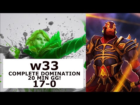 Dota 2 Pro Plays! w33 Windranger completely dominates No[on]e- Ember Spirit!