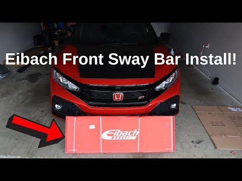 Eibach Front Sway Bar Install **10th Gen Civic Si**