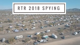 WHO DID I FIND AT THE RTR 2018? | DRONE SPYING