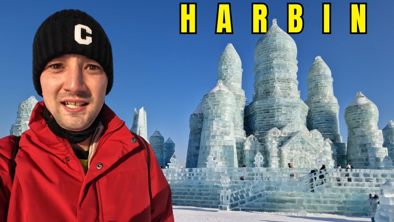 China Built The World's Largest Ice City (Harbin Ice Festival)