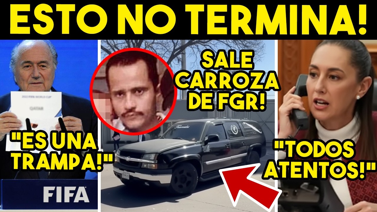 DE ULTIMA HORA! ESPERA CUERPO DEL M3NCH0, SALE CARROZA DE FISCALIA. MEXICO BAJO 4TQU3, HOY