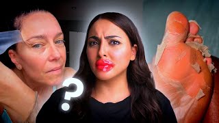 جربت أكتر ماسكات غريبة على الانترنت ???? #بسمة_داش