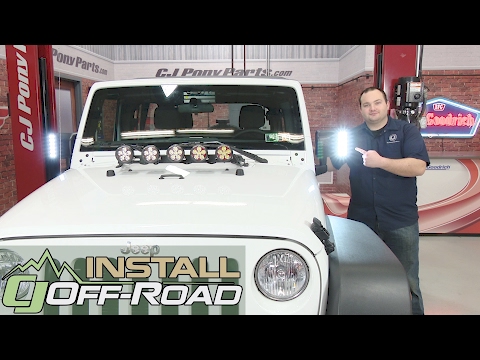 Jeep Wrangler JK Oracle Lighting Side Mirror Off-Road LED Pair 2007-2018 Installation