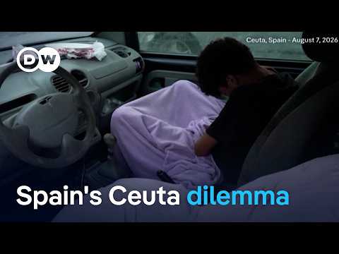 Why Spain legally can't send underage migrants from Ceuta back to Morocco | DW News