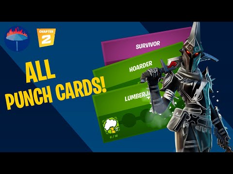 How to FINISH EVERY PUNCH CARD in Season 3! FULL LIST of Punch Card Challenges!