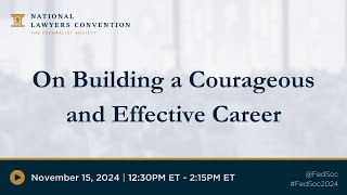 Click to play: Freedom of Thought: On Building a Courageous and Effective Career