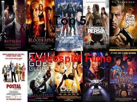 Die Top 5 der schlechtesten (dümmsten) (Videospielfilme)
