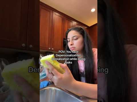 This is what depersonalization/Derealization may feel like.