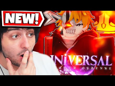 Evolving the 0.1% HOLLOW ICHIGO KUROSAKI in Roblox Universal Tower Defense!