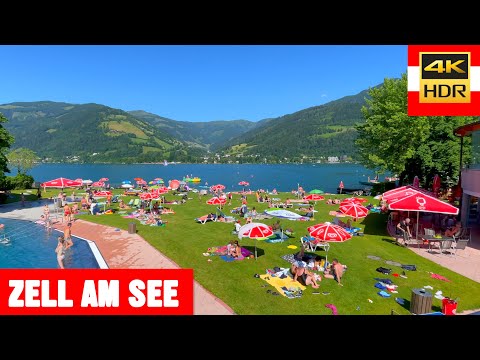 Zell am See Österreich 🇦🇹 2023 4K HDR Virtueller Rundgang