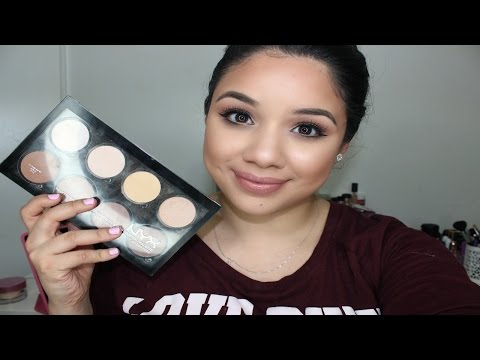 NYX Highlight and Contour Palette Review Video