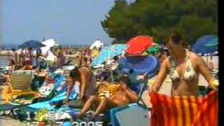 preview picture of video 'Nin Urlaub Kroatien Hrvatska Plaza Zaton Strandbad Zaton'
