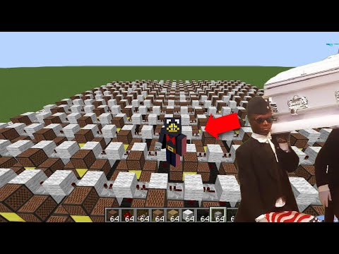 Amosdoll Music - I made the Coffin Dance Meme Song using Minecraft Note Blocks