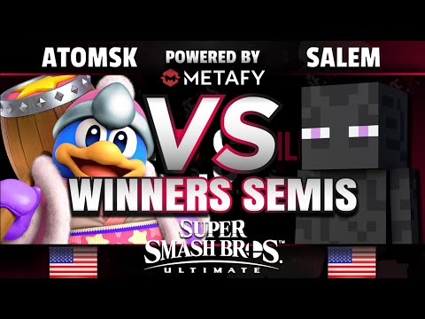 FPS4 Online - Atomsk (King Dedede) vs. MVG | Salem (Enderman) - Smash Ultimate Winners Semis