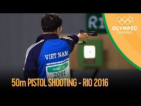 Shooting: Men's 50m Pistol Qual and Final | Rio 2016 Replays