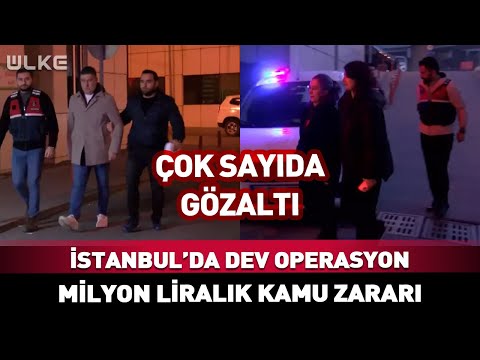 Massive Operation in Istanbul! Millions of Lira in Public Losses #news