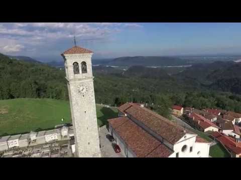 Ripresa aerea - Clauzetto il balcone del Friuli