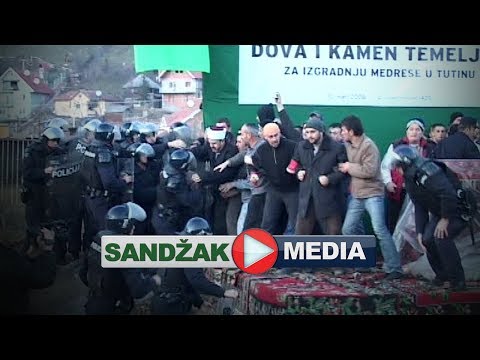 Insert - Policija 2008. u Tutinu, po Ugljaninovoj direktivi, batina muslimane